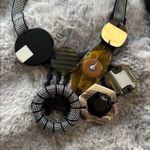 Marni Acrylic Statement Designer Necklace